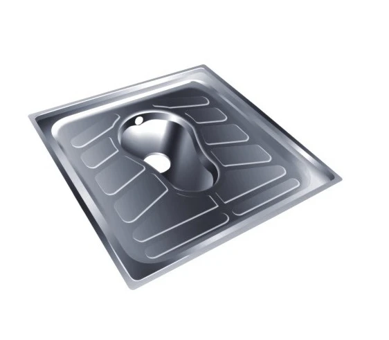 Stainless Steel Prison Squatting Pan Stainless Steel Prison Squatting Pan
